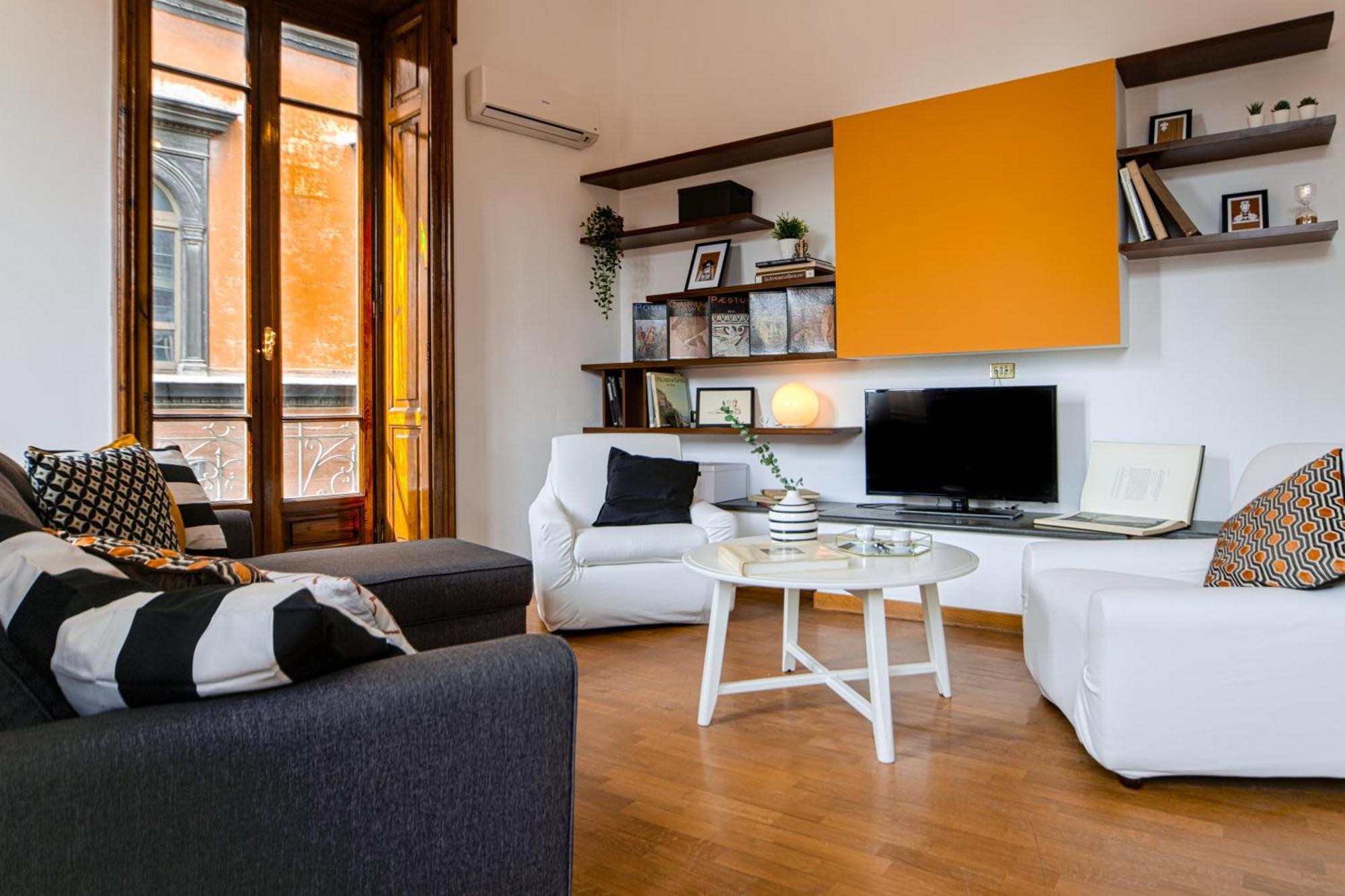 Gocce Villas - Casa Frangio Modern Apartment Historical Centre Наполи Екстериор снимка